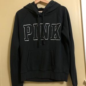 Pink Black Hoodie